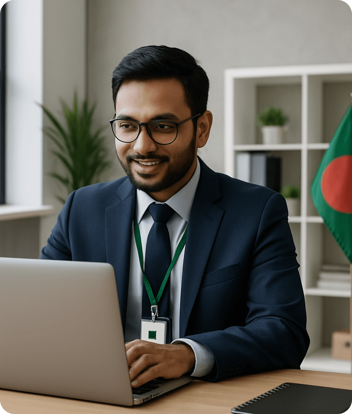 Person with headphones